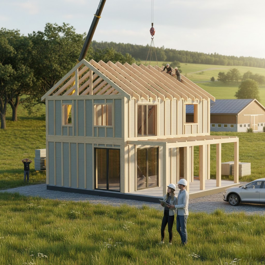 Šiuolaikiška gyvenimo kokybė: Ką svarbu suprasti renkantis karkasinio namo statybą Lietuvoje?