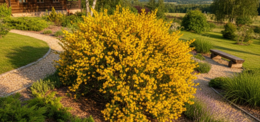 Auksinis sodo akcentas: kaip ginestra gali pakeisti jūsų sklypo kraštovaizdį