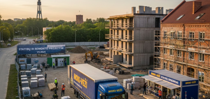 Statybų ir Remonto Strategija Vilniuje: Kaip Efektyviai Išnaudoti „Moki-Veži“ Tinklo Galimybes