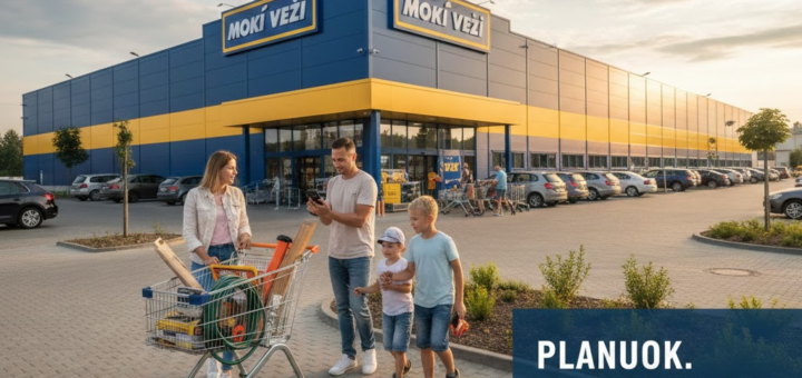 Marijampolės „Moki Veži“ lankytojo atmintinė: kaip planuoti pirkinius, taupyti laiką ir rasti reikiamas medžiagas