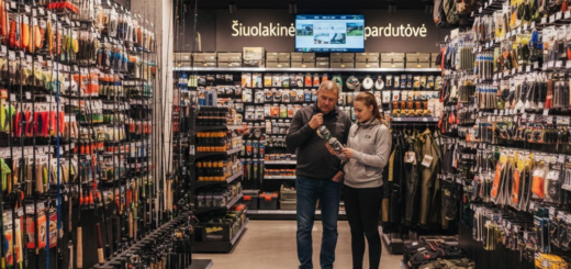 Šiuolaikinė žūklės parduotuvė: kaip nepasiklysti tarp tūkstančių prekių ir rasti tai, ko tikrai reikia?