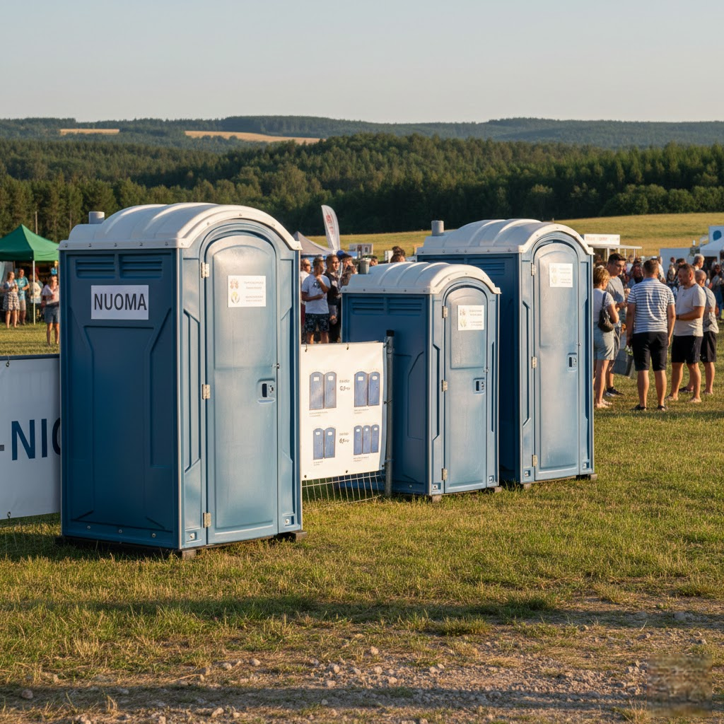 Mobiliųjų tualetų nuomos kaina: faktoriai, kurie lemia jūsų biudžetą ir komforto lygį