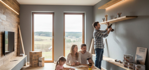 Namų atnaujinimo magija: kūrybiški ir praktiški sprendimai naudojant DEPO medžiagas