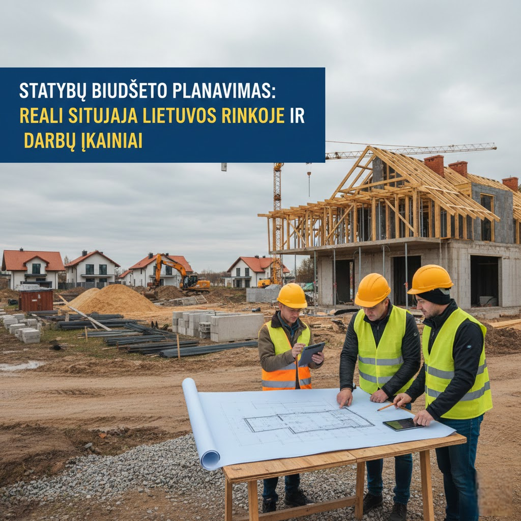 Statybų biudžeto planavimas: reali situacija Lietuvos rinkoje ir darbų įkainiai Statybų biudžeto planavimas: reali situacija Lietuvos rinkoje ir darbų įkainiai