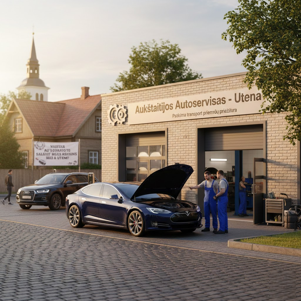 Patikima transporto priemonės priežiūra Aukštaitijos sostinėje: ką vertėtų įvertinti renkantis meistrus Utenoje?