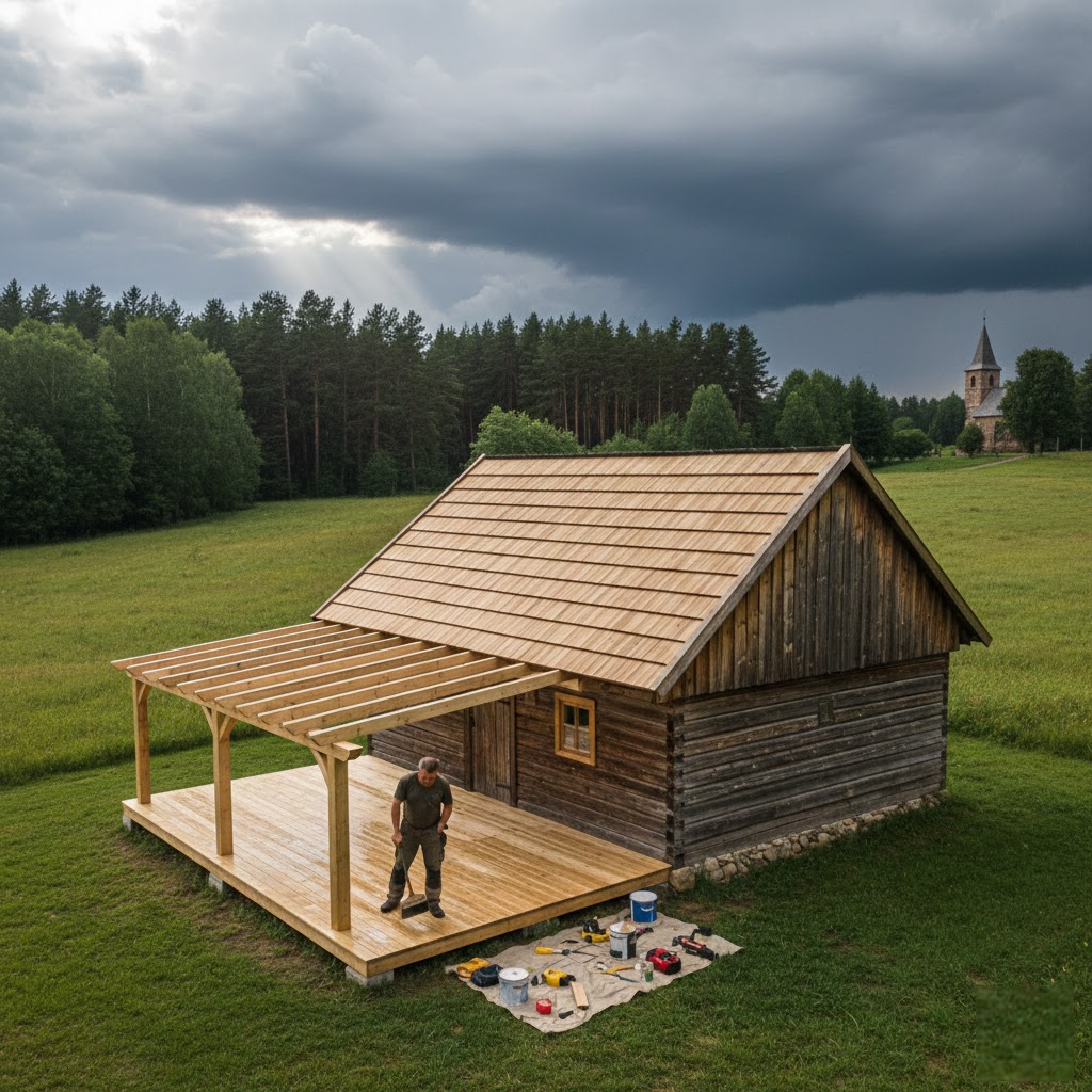 Medienos apsaugos strategija: Kaip paruošti lauko konstrukcijas negailestingiems Lietuvos orams?