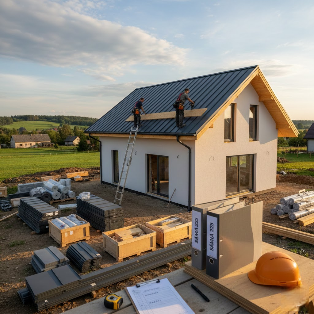 Kiek kainuoja stogo pakalimas: nuo medžiagų pasirinkimo iki galutinės sąmatos 2025 metais