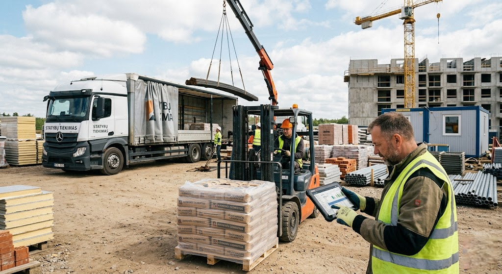 Statybų Tiekimas: Kaip Suvaldyti Procesus, Taupyti Kaštus ir Užtikrinti Aukščiausią Kokybę?