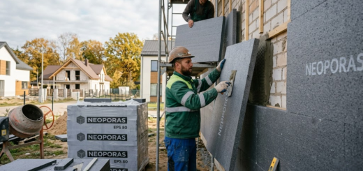 Neoporas: Viskas, ką reikia žinoti apie pilkąjį polistireną – nuo savybių iki montavimo klaidų