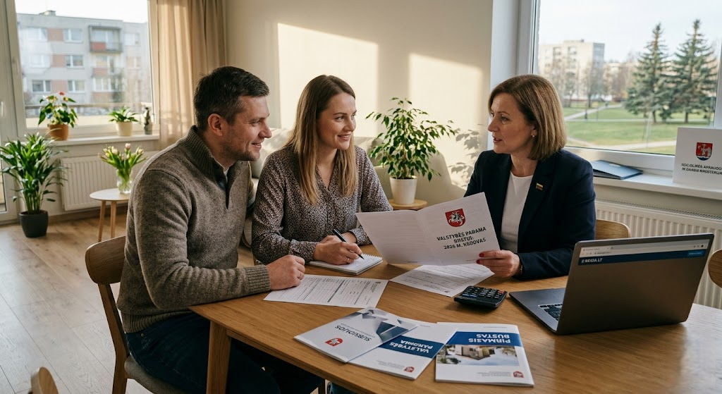 Valstybės parama būstui: Išsamus 2026 m. vadovas – kaip gauti subsidiją ir kas gali pretenduoti?