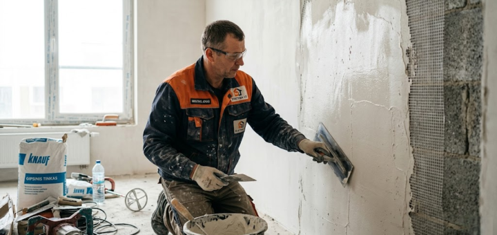 Gipsinis tinkas: Visapusiškas gidas – nuo privalumų iki meistriškų dengimo paslapčių