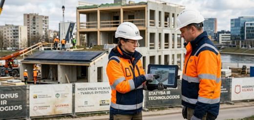Statybų tendencijos 2026-aisiais: Nuo tvarių technologijų iki dirbtinio intelekto revoliucijos