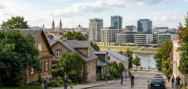 Butai Kaune: Išsamus 2026-ųjų Gidas – Nuo Istorinio Žaliakalnio iki Modernios Architektūros