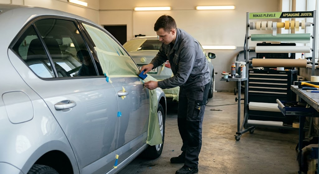 Maskavimo plėvelė: viskas, ką reikia žinoti apie tobulą paviršių apsaugą