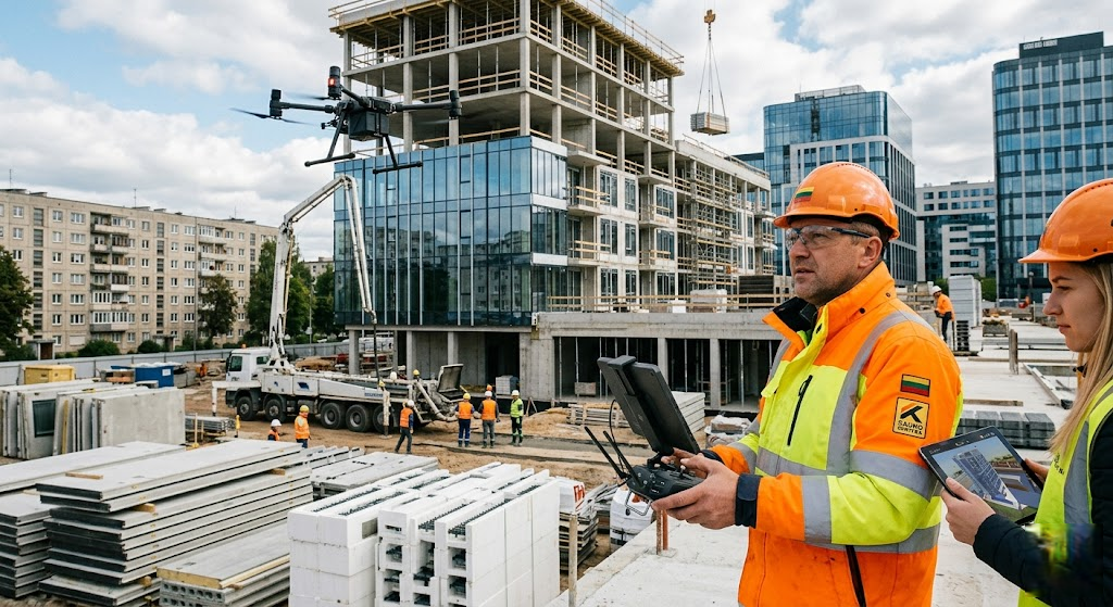 Statybų sektoriaus revoliucija: inovatyvios technologijos, kurios keičia mūsų miestų veidą