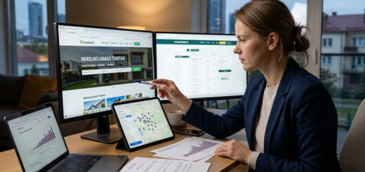 NT Portalai Lietuvoje 2026: Išsamus Gidas po Nekilnojamojo Turto Rinkos Skaitmeninę Evoliuciją