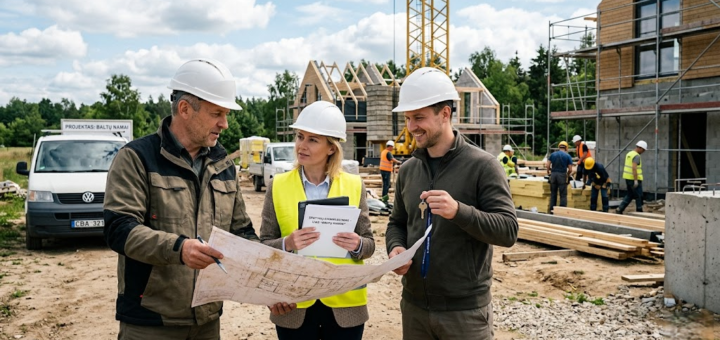Statybų finansavimas: Išsamus vadovas nuo idėjos iki raktų įteikimo