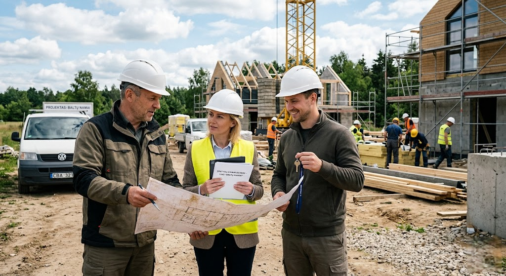 Statybų finansavimas: Išsamus vadovas nuo idėjos iki raktų įteikimo