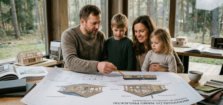 Individualūs namų projektai: išsamus gidas svajojantiems apie unikalius ir tvarius namus