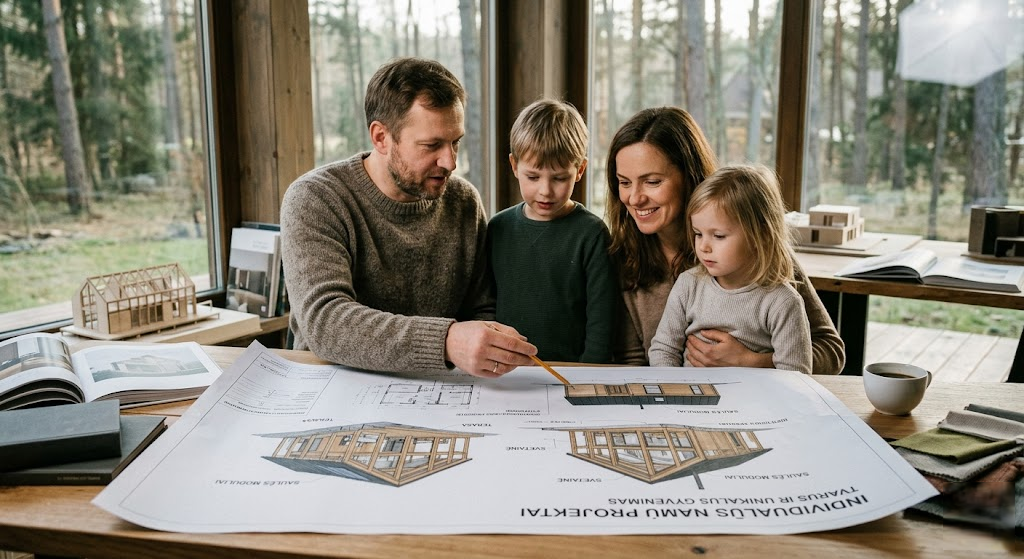 Individualūs namų projektai: išsamus gidas svajojantiems apie unikalius ir tvarius namus