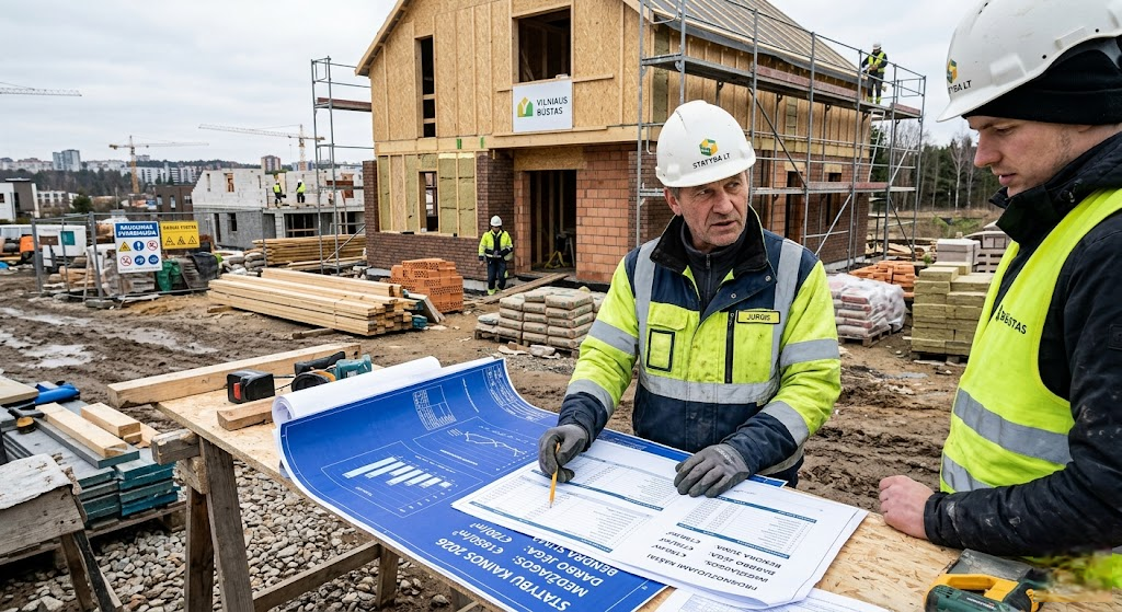 Statybų kainos Lietuvoje 2026 metais: Išsami analizė, tendencijos ir praktiniai patarimai planuojantiems būstą