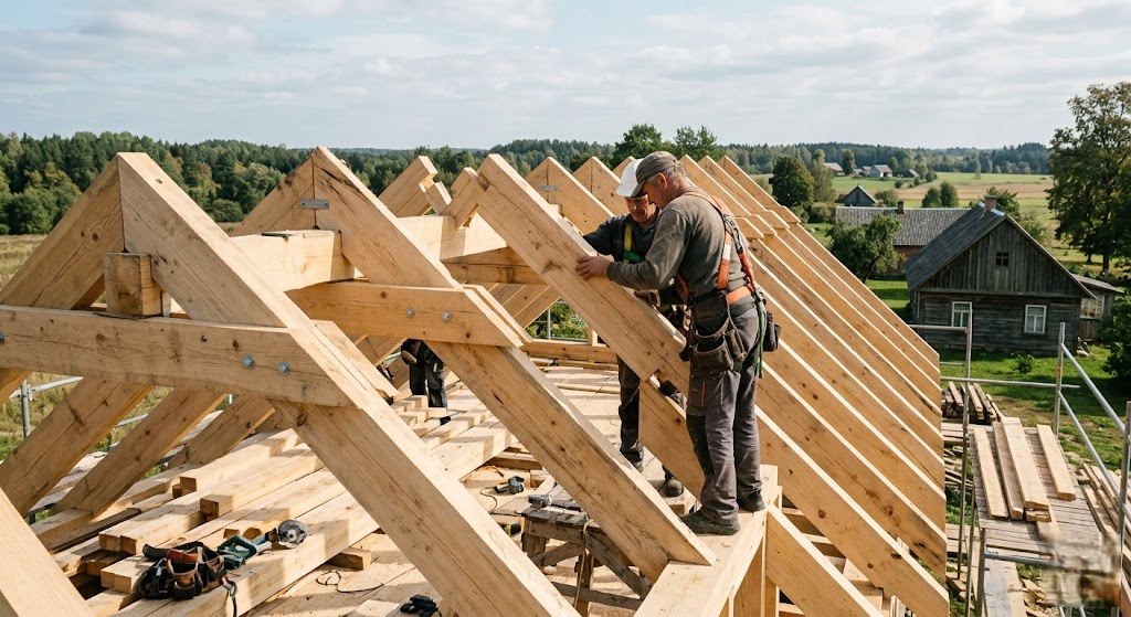 Gegnės: Visapusiškas vadovas apie stogo konstrukcijas – nuo parinkimo iki montavimo subtilybių