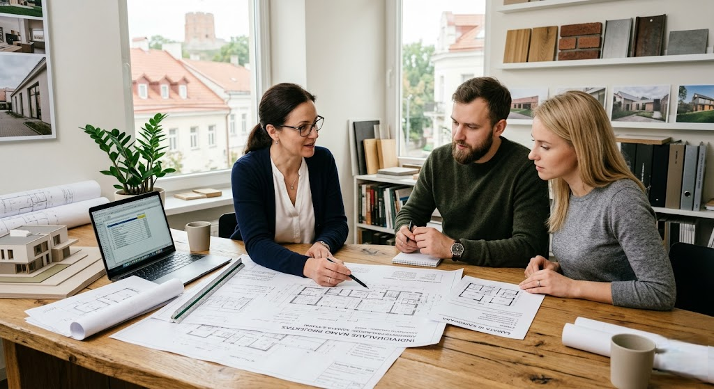 Architekto paslaugos kaina: viskas, ką reikia žinoti planuojant svajonių namus