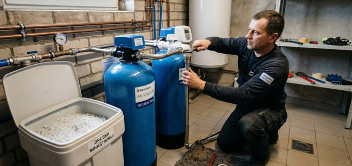 Minkštinimo filtrai: viskas, ką privalu žinoti apie kietą vandenį ir geriausius sprendimus jūsų namams