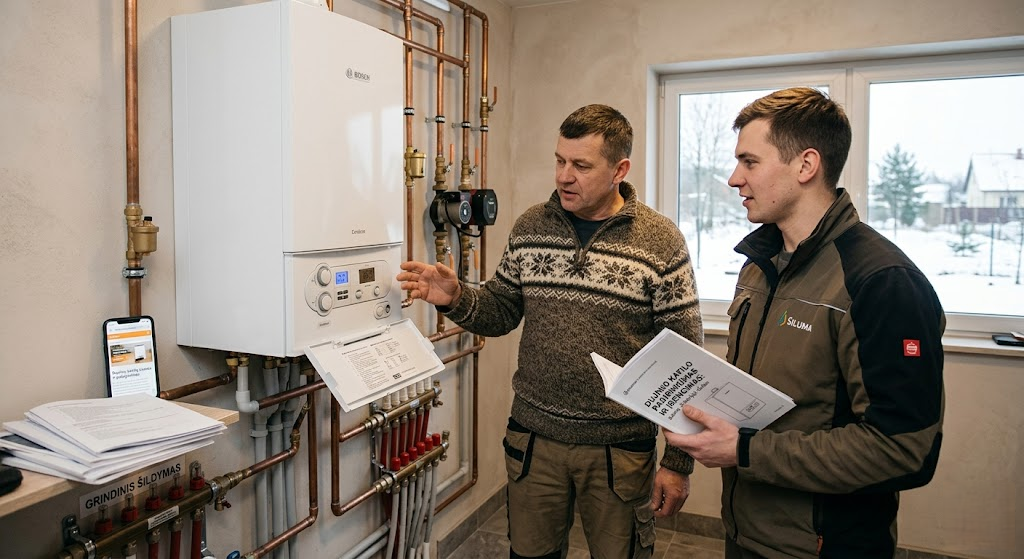 Dujinis katilas: kaina, pasirinkimo kriterijai ir išsamus gidas apie šildymo sistemos įrengimą