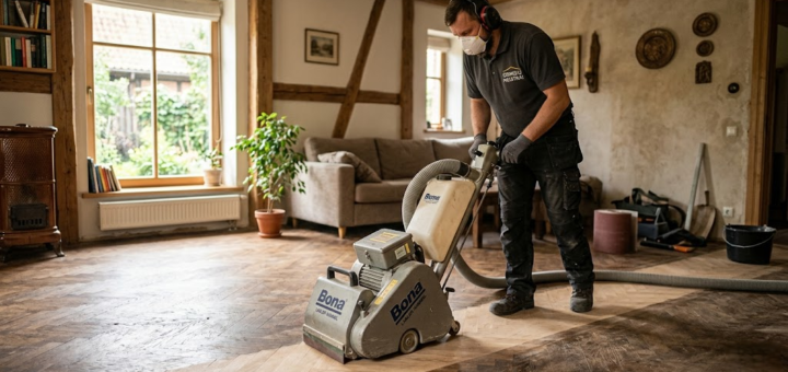 Parketo šlifavimas: išsamus gidas, kaip sugrąžinti namams prabangą ir jaukumą