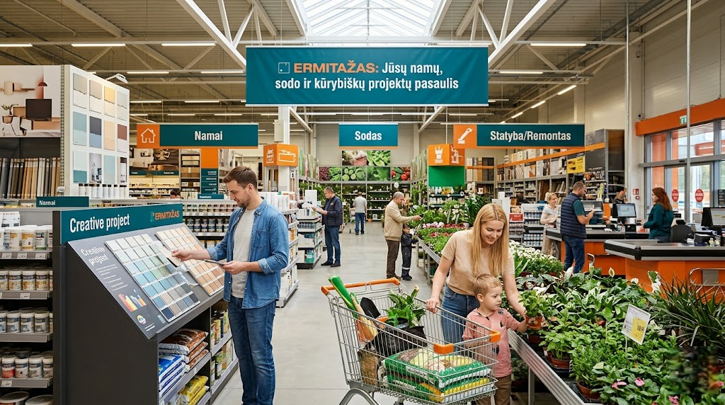 Ermitažas: Jūsų namų, sodo ir kūrybiškų projektų pasaulis – viskas, ką reikia žinoti