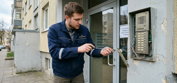 Domofono remontas: išsamus gidas, kaip atpažinti gedimus ir užtikrinti sklandų veikimą