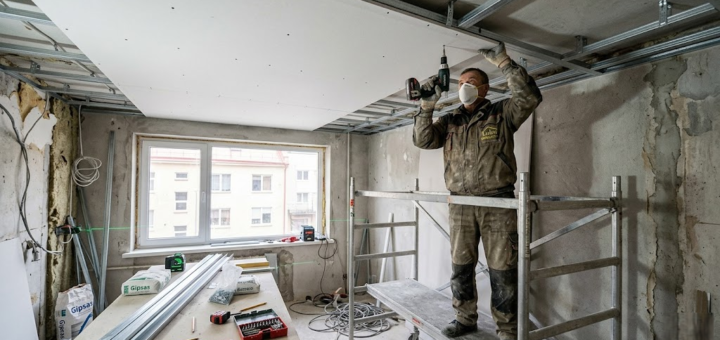 Lubų montavimas: Išsamus gidas planuojantiems remontą – nuo medžiagų pasirinkimo iki galutinės apdailos