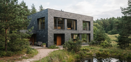 Skalūnas fasadui: Architektūrinė elegancija, įkvėpta gamtos