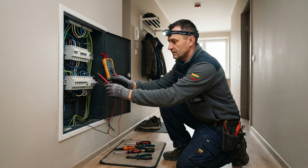 Elektrikas į namus: Saugios ir patikimos elektros instaliacijos užtikrinimas Elektrikas į namus: Saugios ir patikimos elektros instaliacijos užtikrinimas