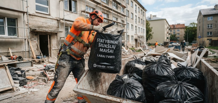 Statybiniai Šiukšlių Maišai: Efektyvus Pasirinkimas ir Naudojimas