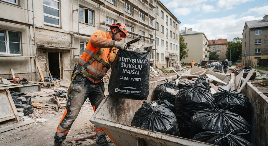 Statybiniai Šiukšlių Maišai: Efektyvus Pasirinkimas ir Naudojimas Statybiniai Šiukšlių Maišai: Efektyvus Pasirinkimas ir Naudojimas