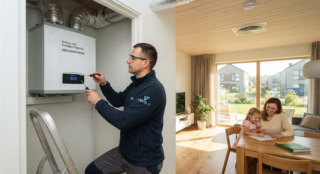 Rekuperatoriai: Sveiko ir Energiškai Efektyvaus Būsto Pagrindas Rekuperatoriai: Sveiko ir Energiškai Efektyvaus Būsto Pagrindas
