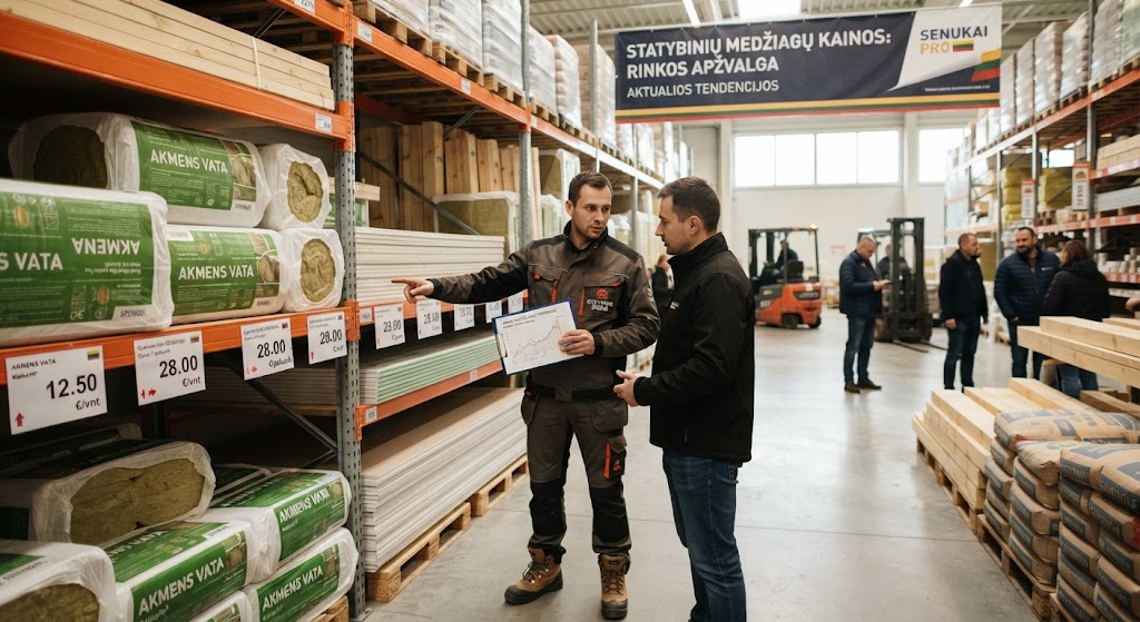 Statybinių Medžiagų Kainos: Rinkos Analizė, Tendencijos ir Pirkėjo Strategija