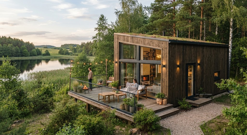 Mediniai Nameliai: Ekologija, Jaukumas ir Modernūs Architektūros Sprendimai