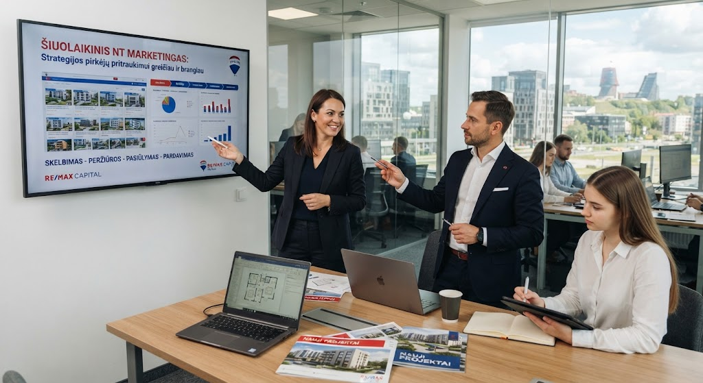 Šiuolaikinis NT marketingas: strategijos, pritraukiančios pirkėjus greičiau ir brangiau