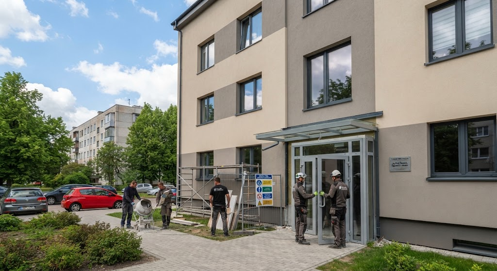 Fasado renovacija: Sprendimai jaukiam, taupiam ir ilgaamžiam namui Fasado renovacija: Sprendimai jaukiam, taupiam ir ilgaamžiam namui