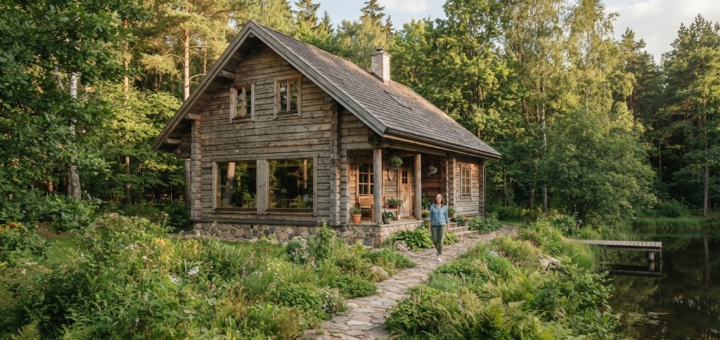 Rąstiniai Namai: Unikali Gamtos, Sveikatos ir Architektūros Harmonija